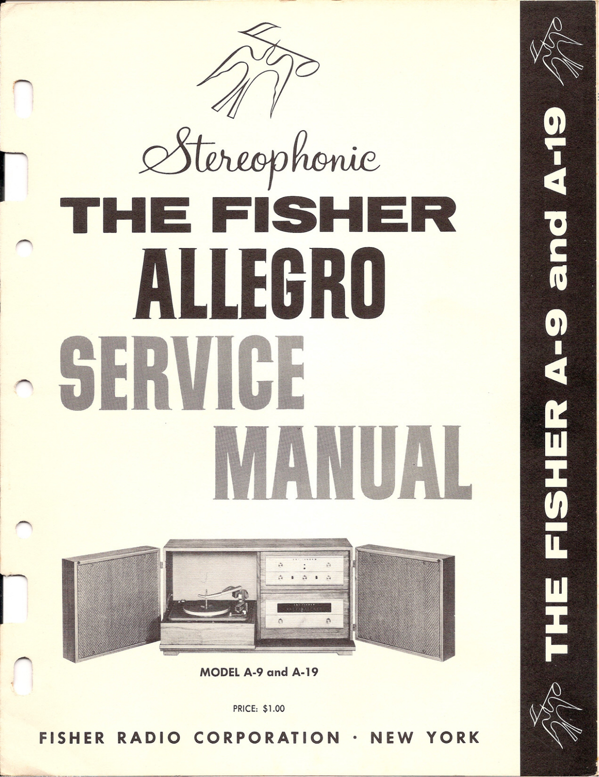 Fisher ALLEGRO-A-9, ALLEGRO-A-19 Service Manual