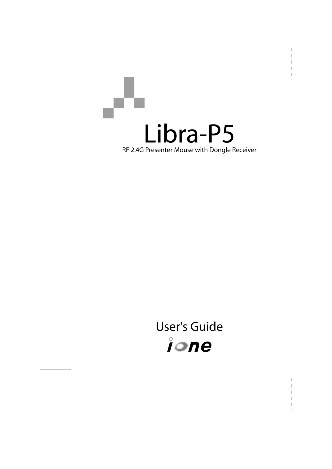 Ione LIBRAP5U User Manual