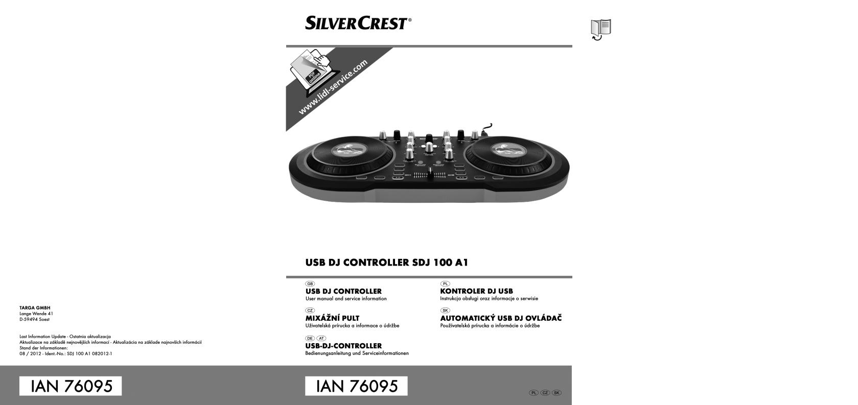 Silvercrest SDJ 100 A1 User Manual