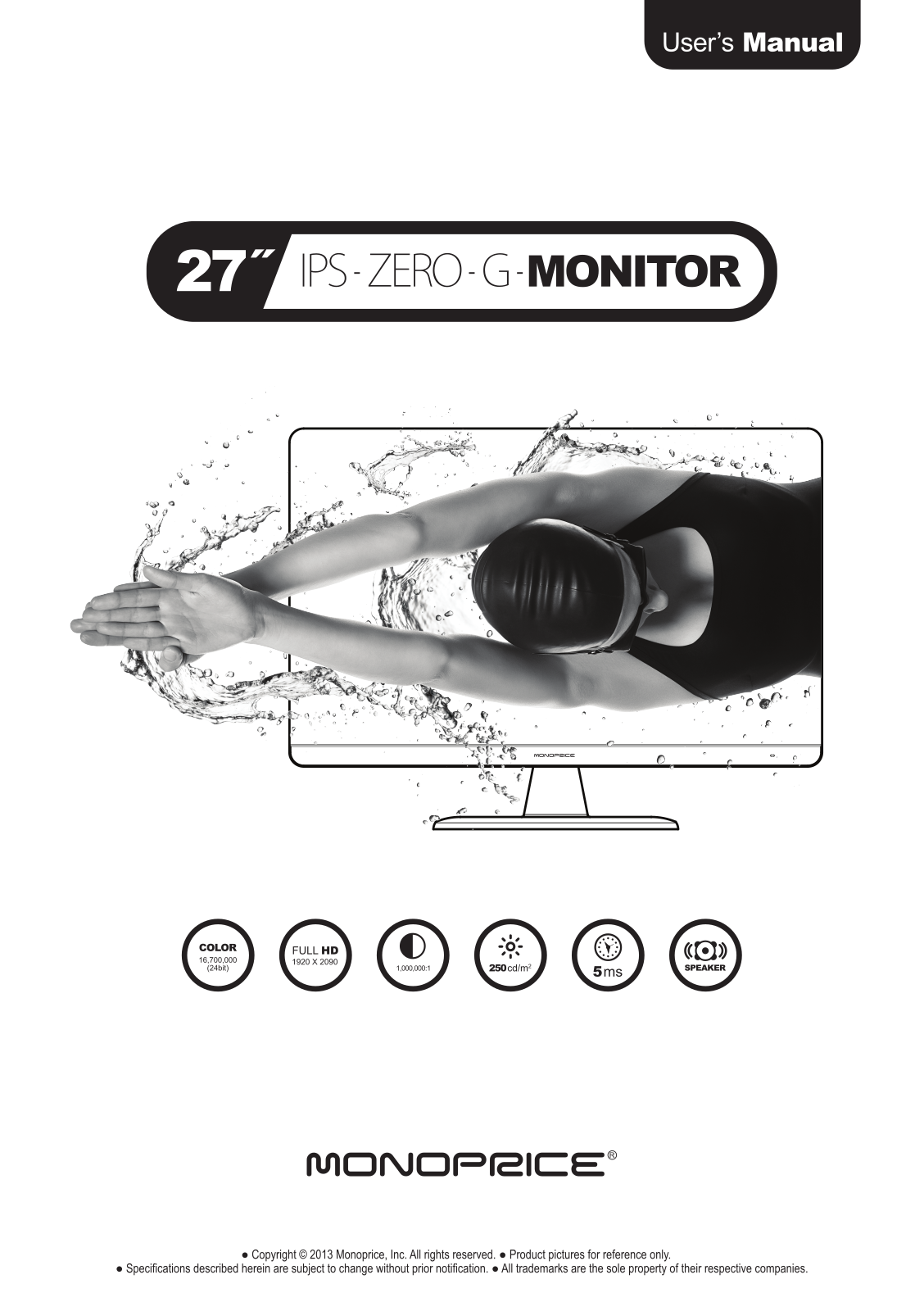 Monoprice 10509 User Manual