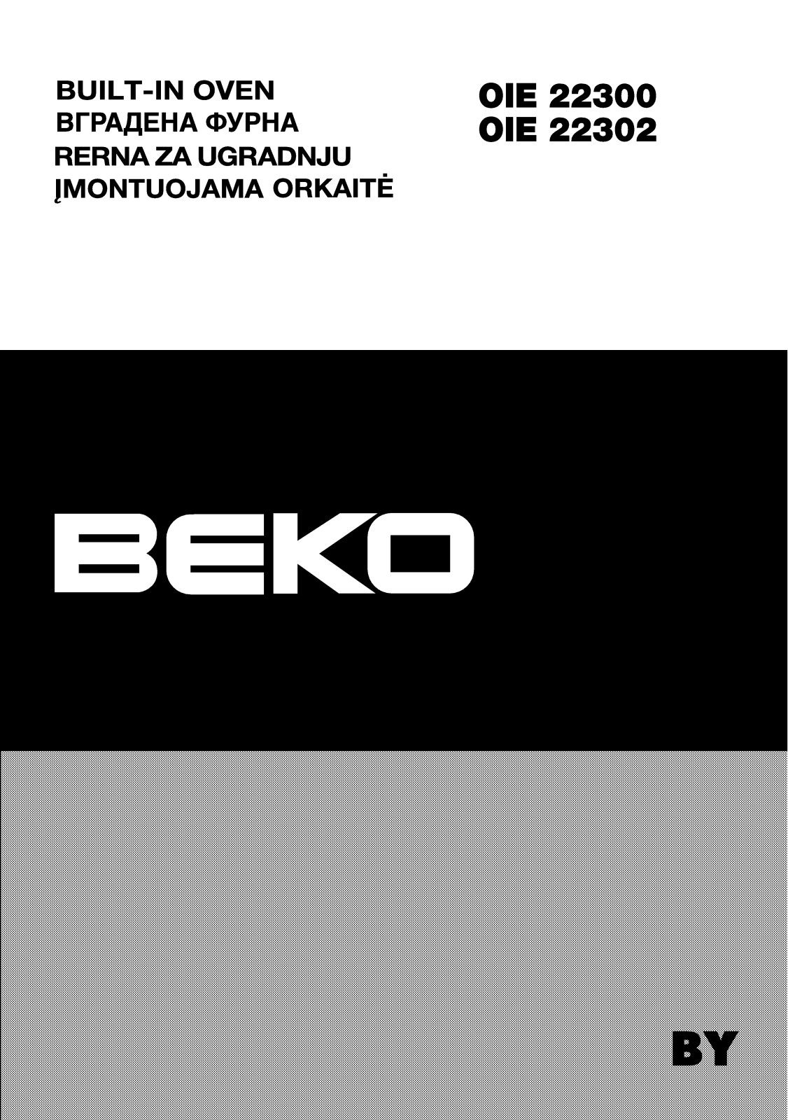 Beko 22300, 22302 User Manual