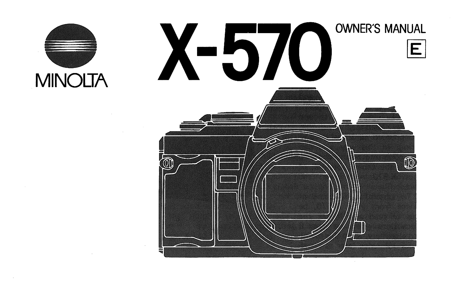 Minolta X-570 User Manual