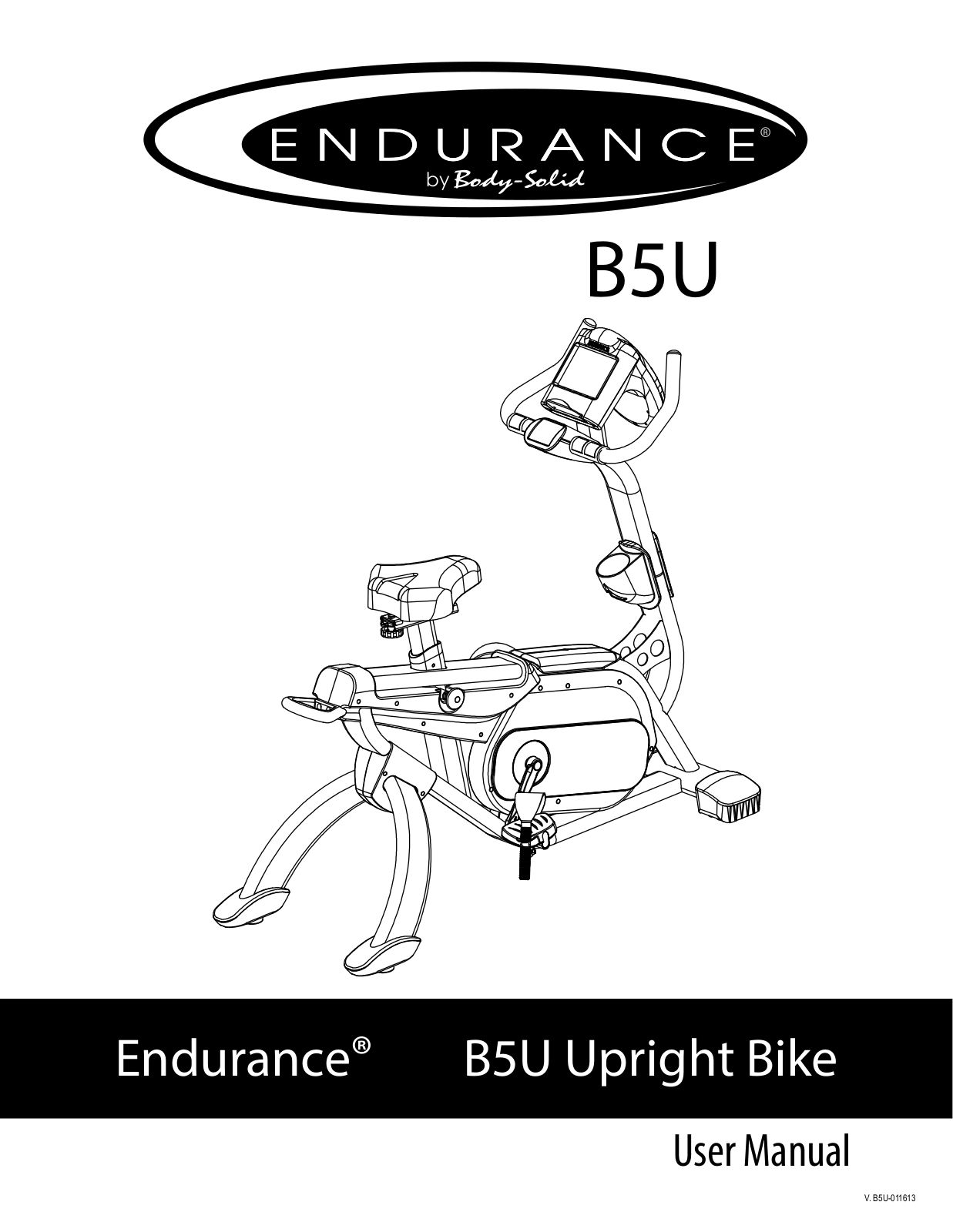 Body Solid B5U User Manual