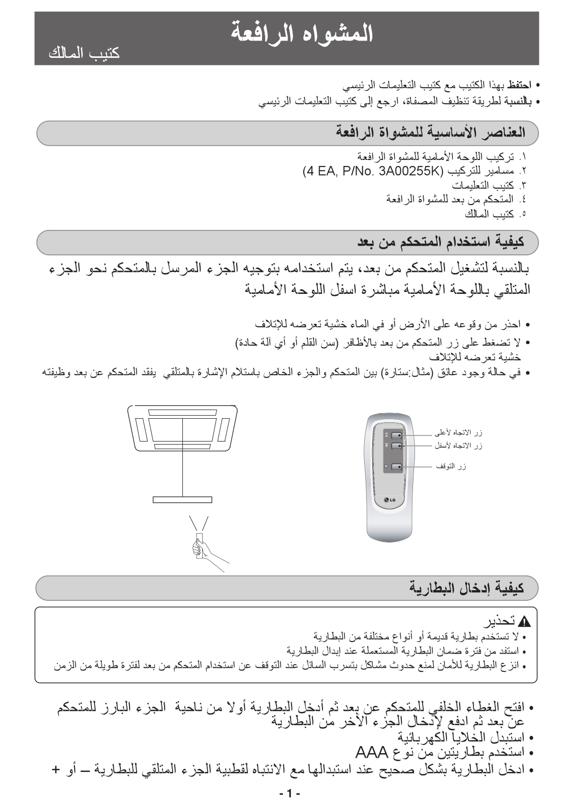 LG PTEGM0 Owner’s Manual