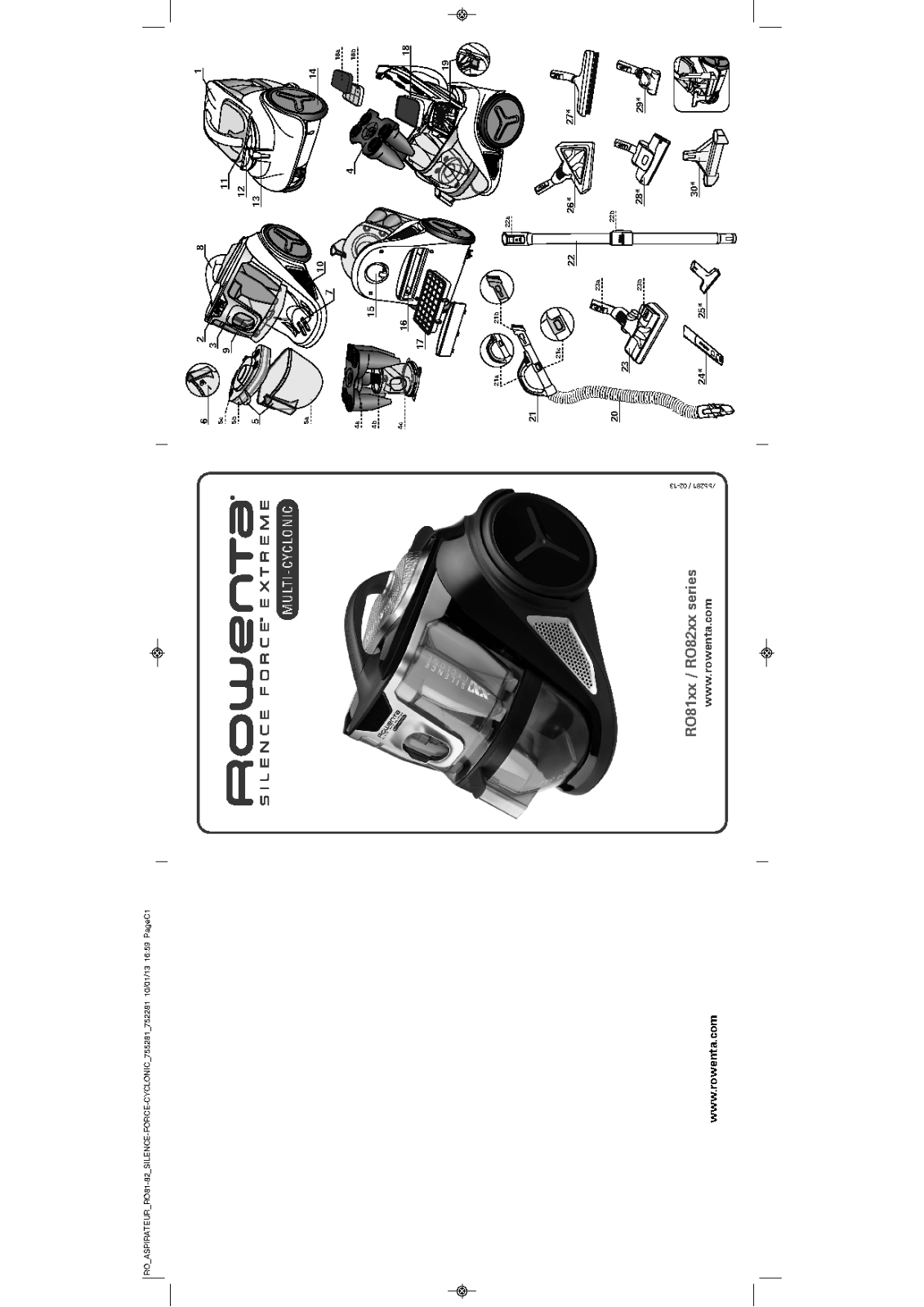 ROWENTA RO8249 User Manual