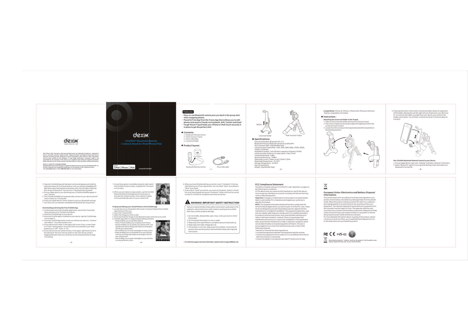 Teleway DVA006 User Manual