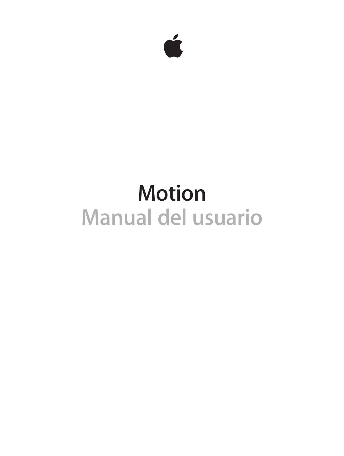 Apple Motion - 5.0 User Manual