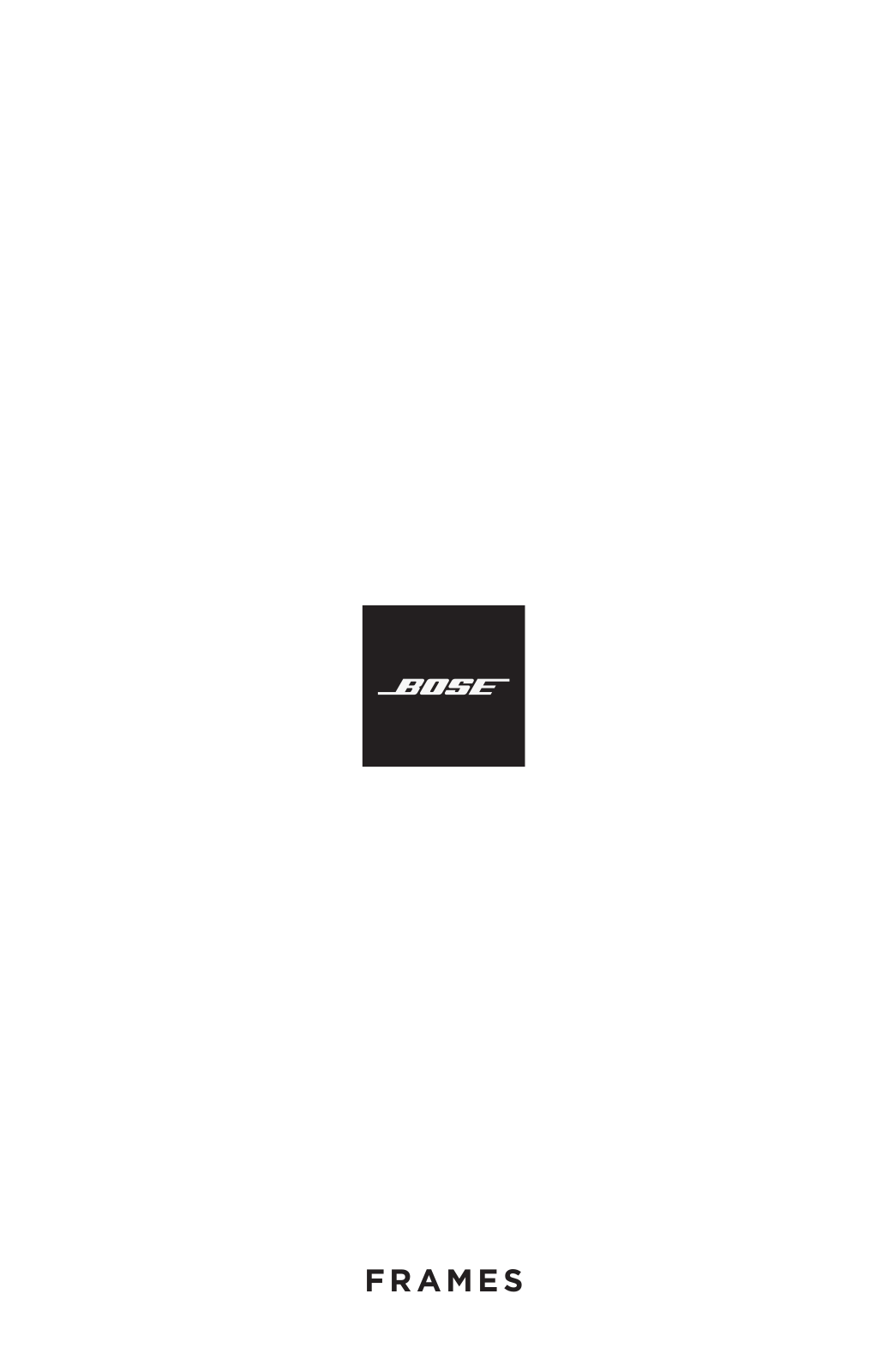 Bose Frames User Manual