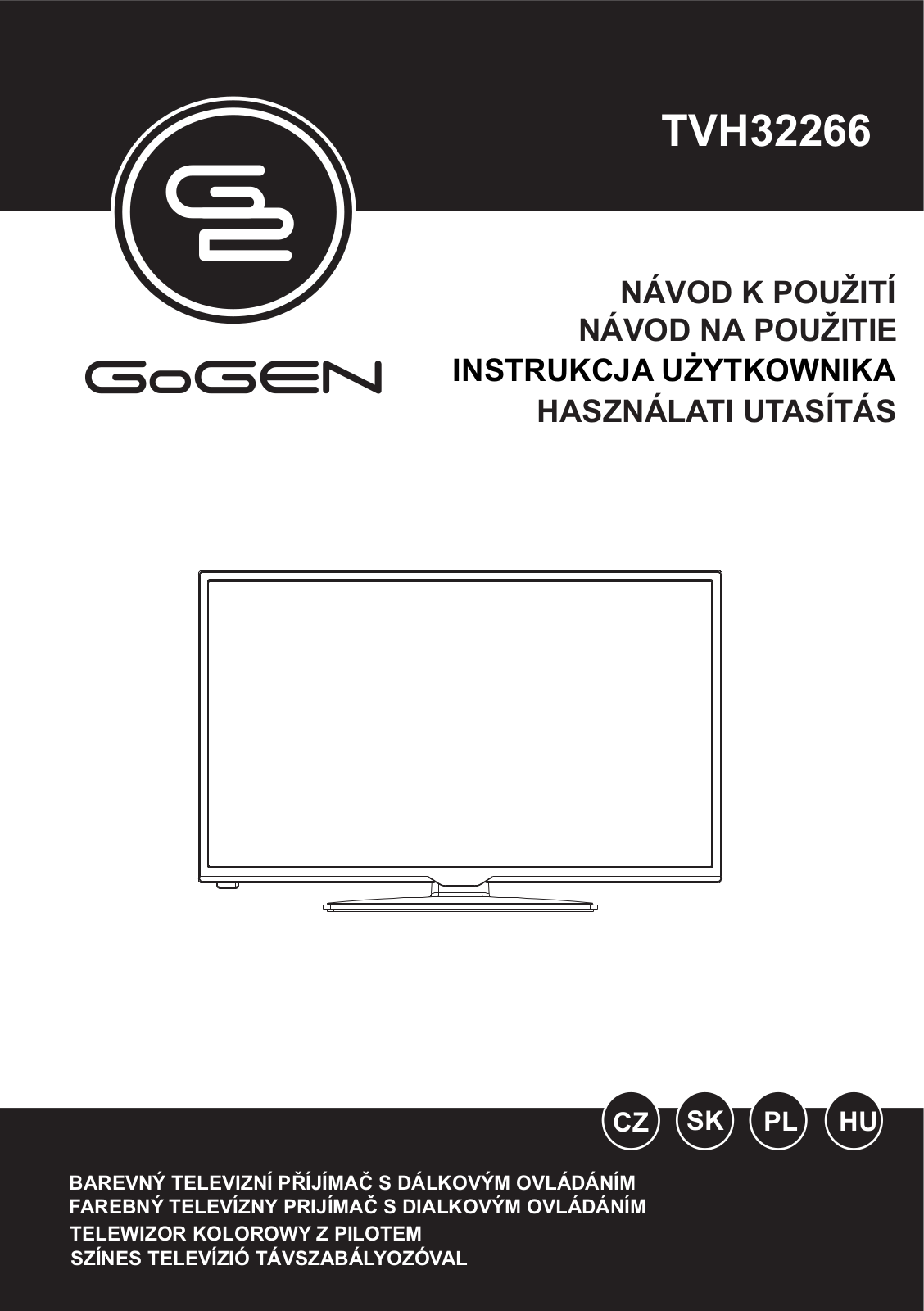 GoGen TVH 32266 User Manual