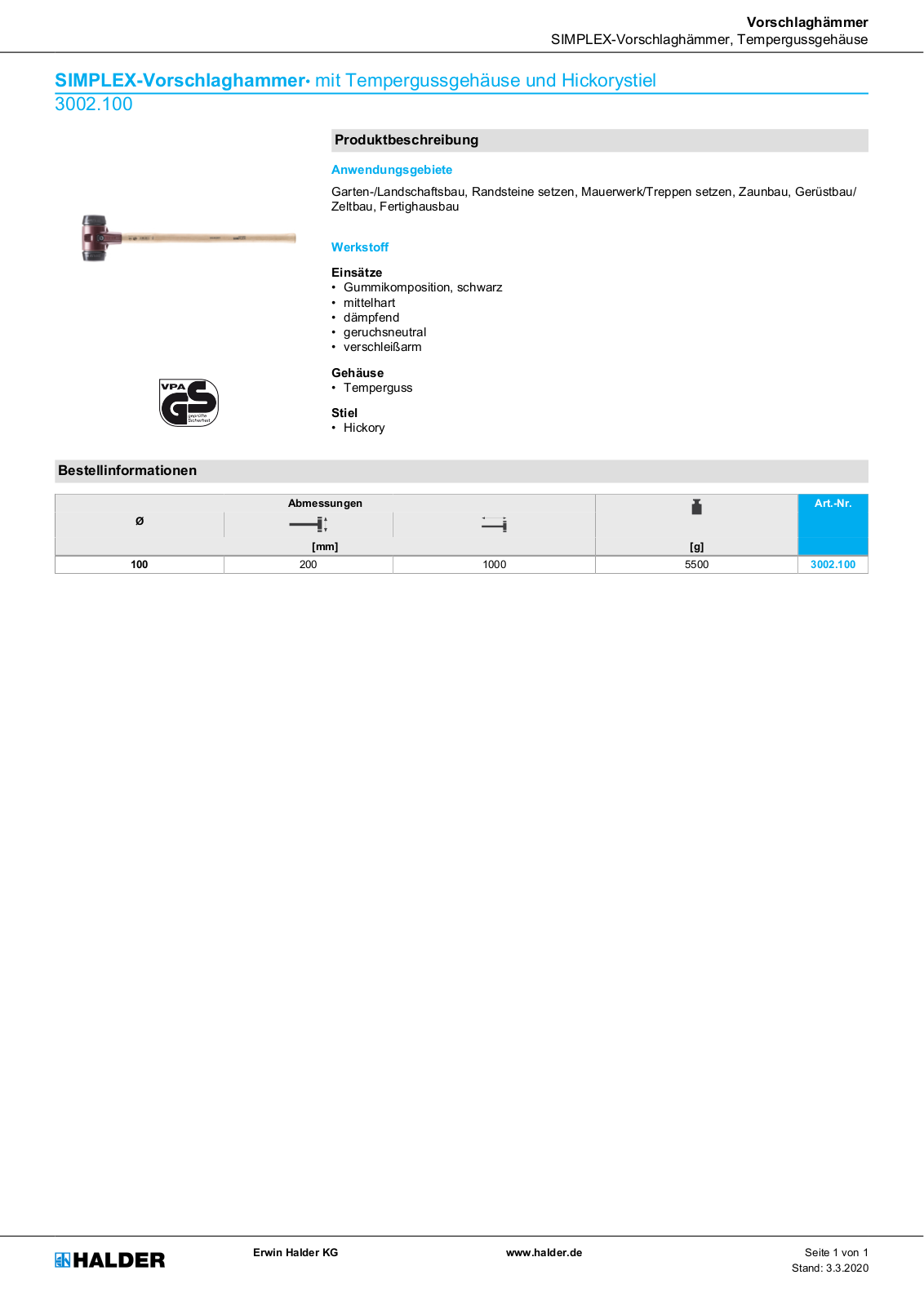 Simplex 3002.100 User Manual