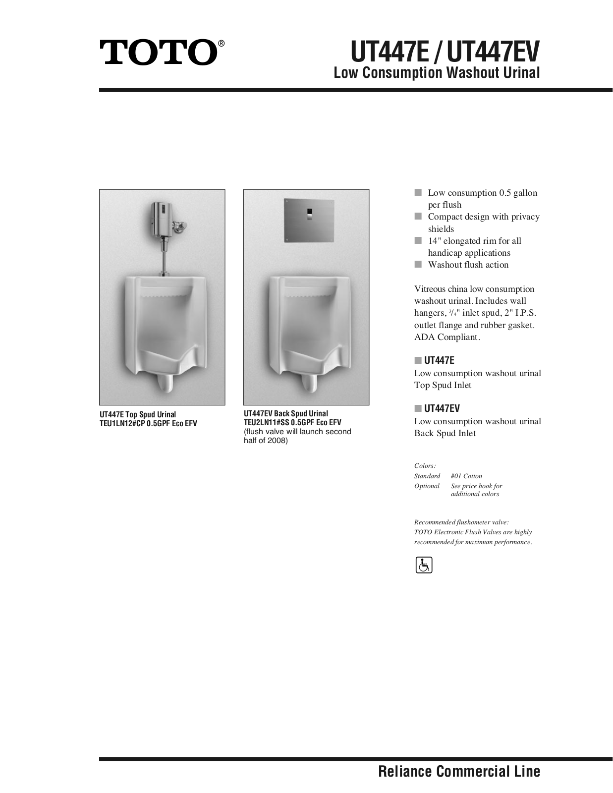 Factory Direct Hardware UT447E User Manual