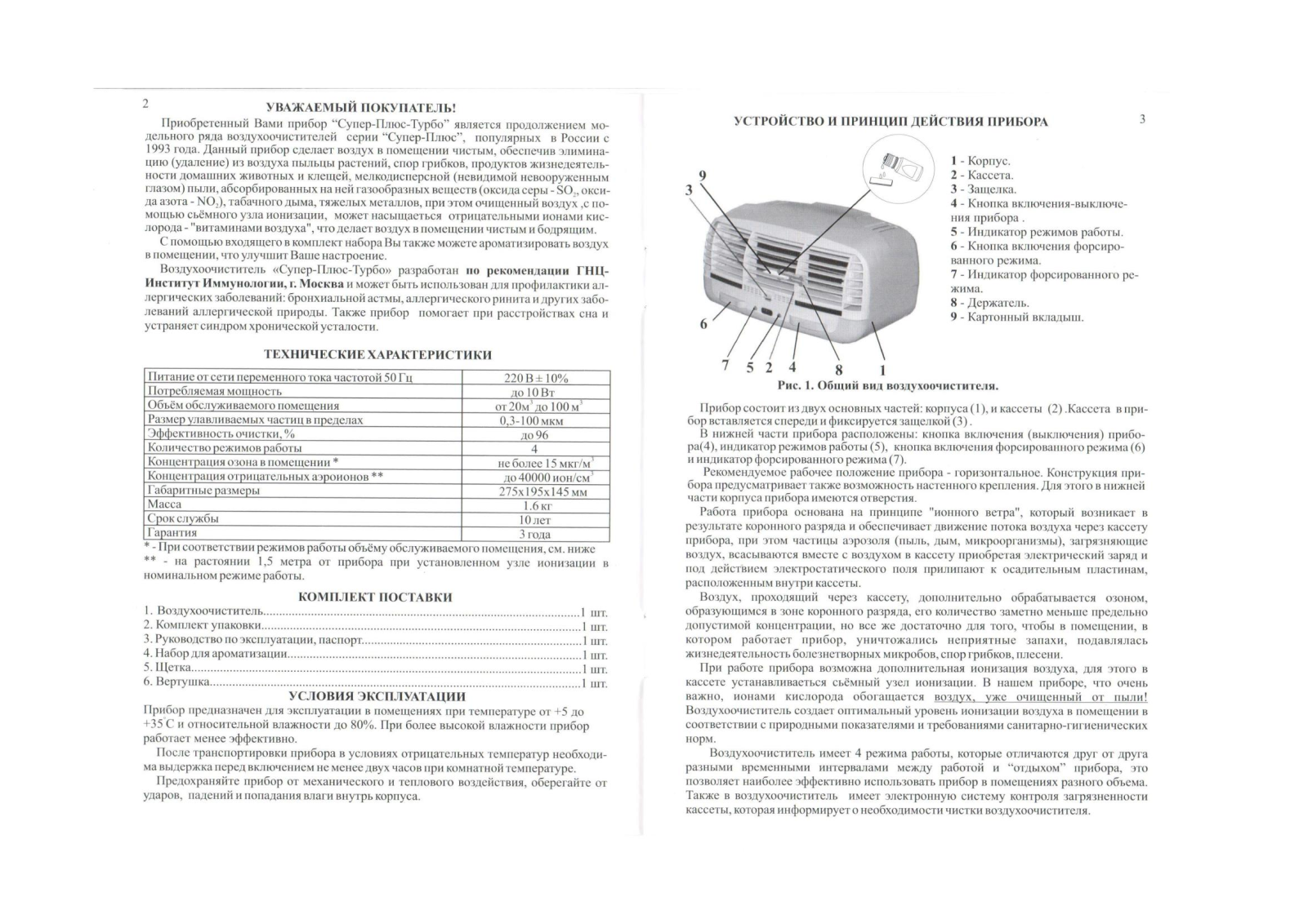 Супер плюс Турбо 2009 User Manual