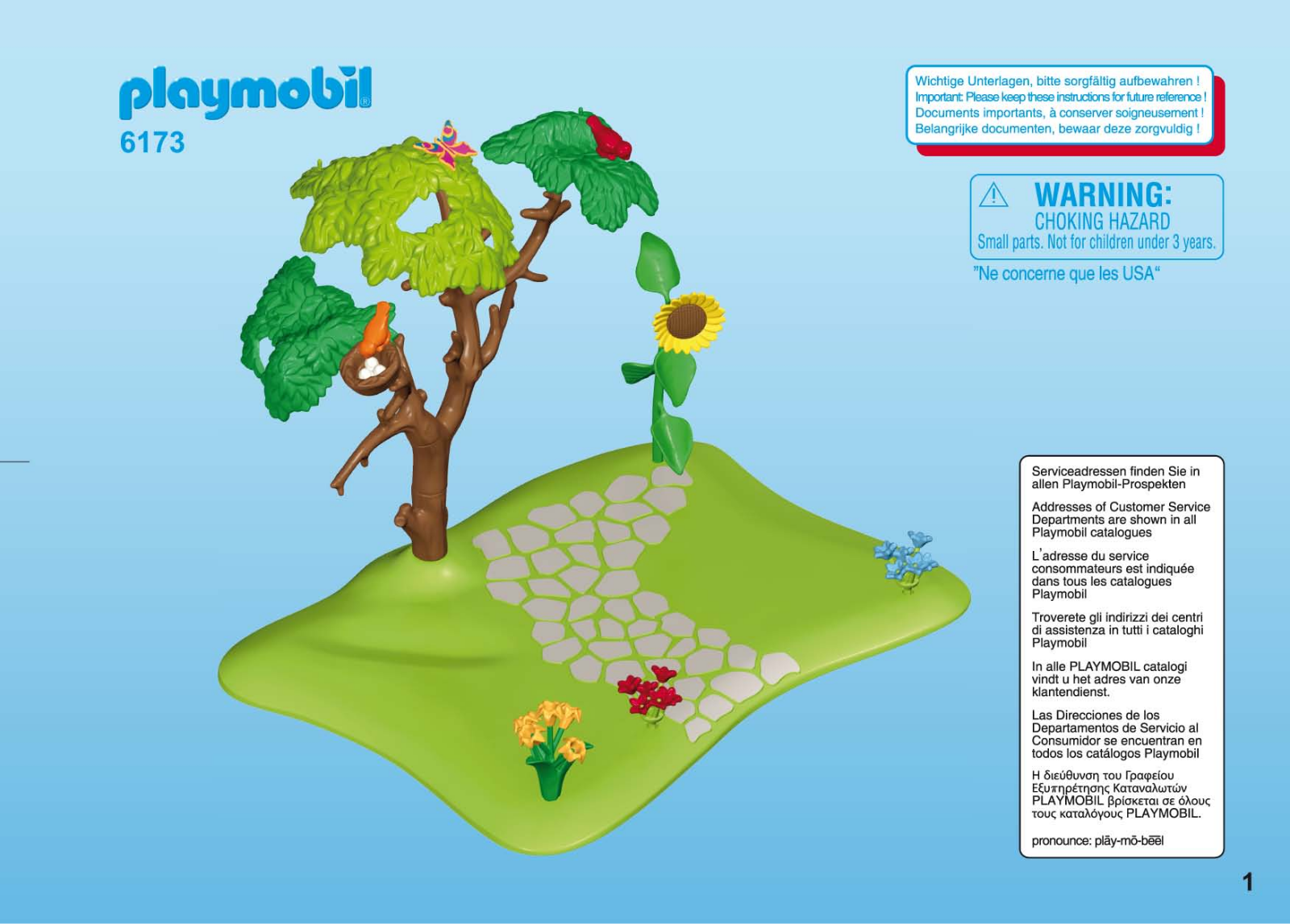 Playmobil 6173 Instructions