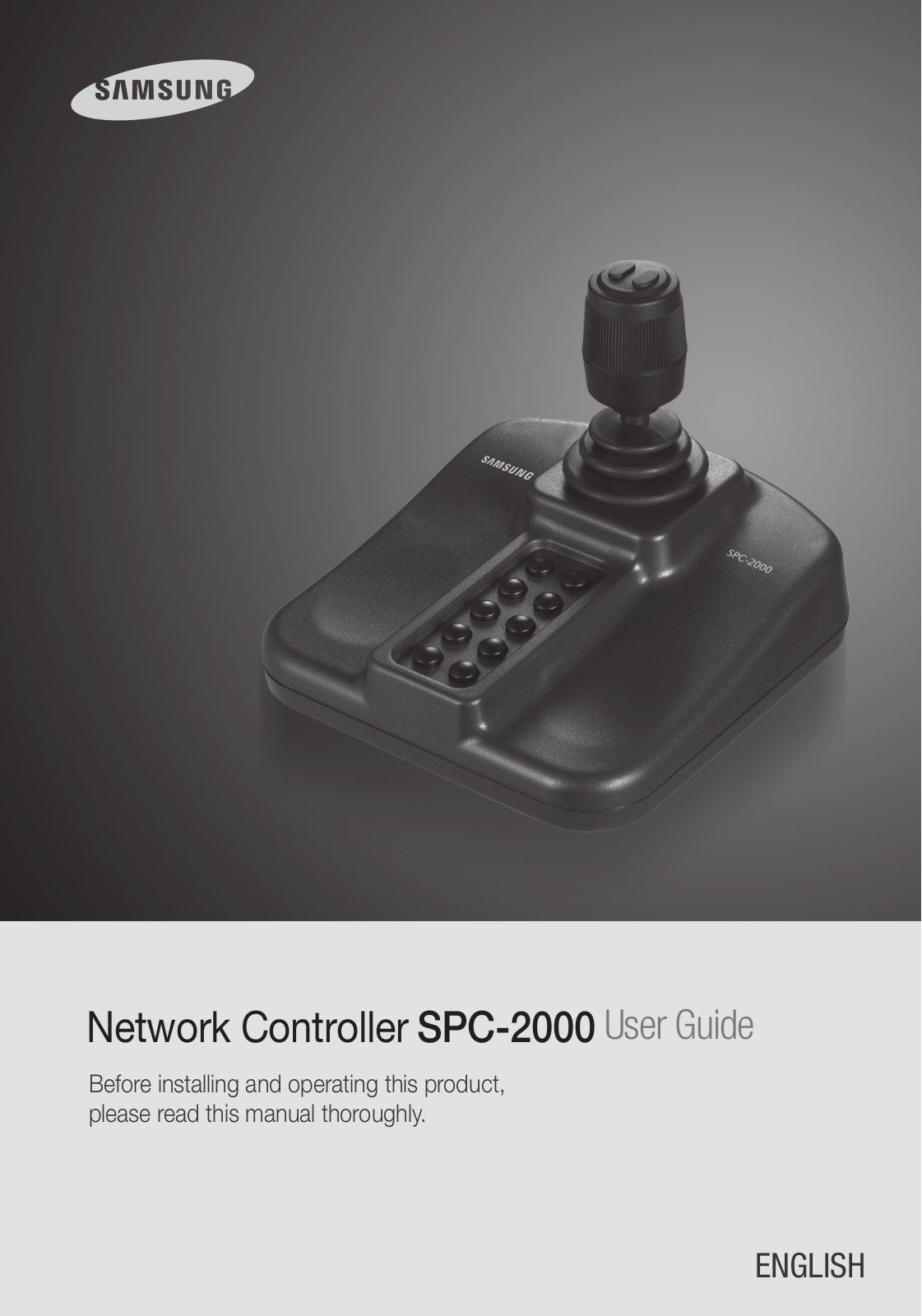 Samsung SPC-2000 User Manual