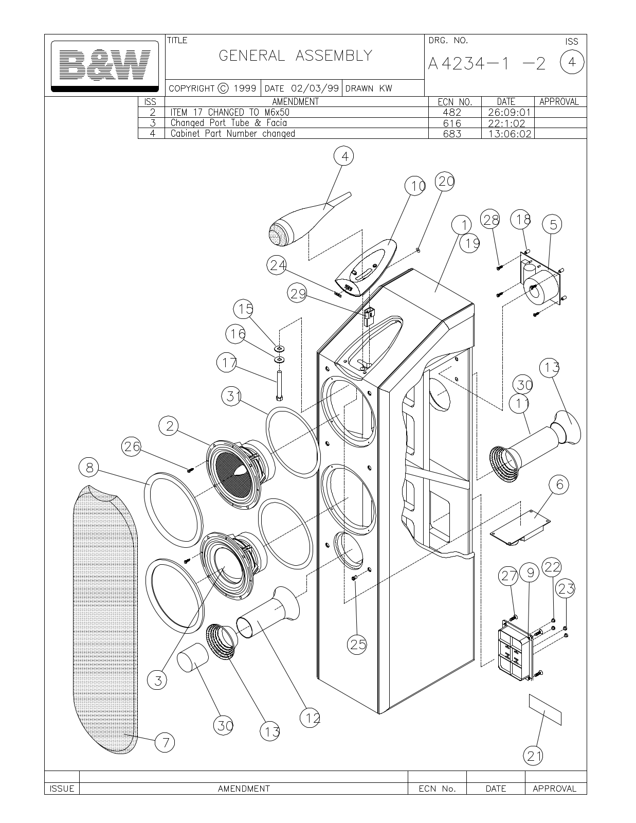 Bowers and Wilkins CDM-7-NT Service manual