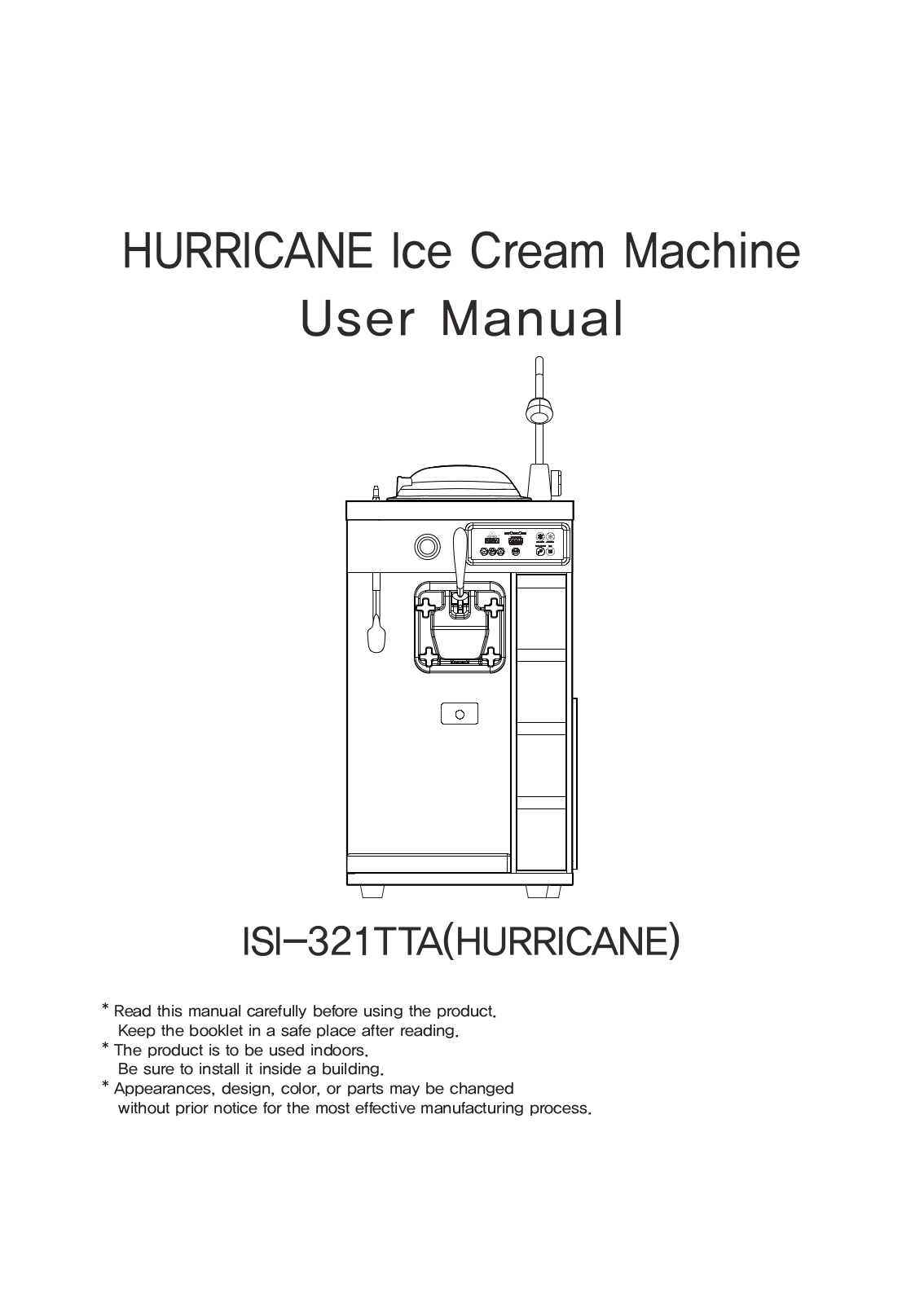 Hurricane ISI-321TTA User Manual