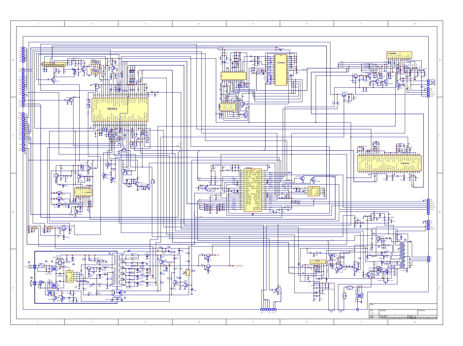 Skyworth 6T20 Schematic