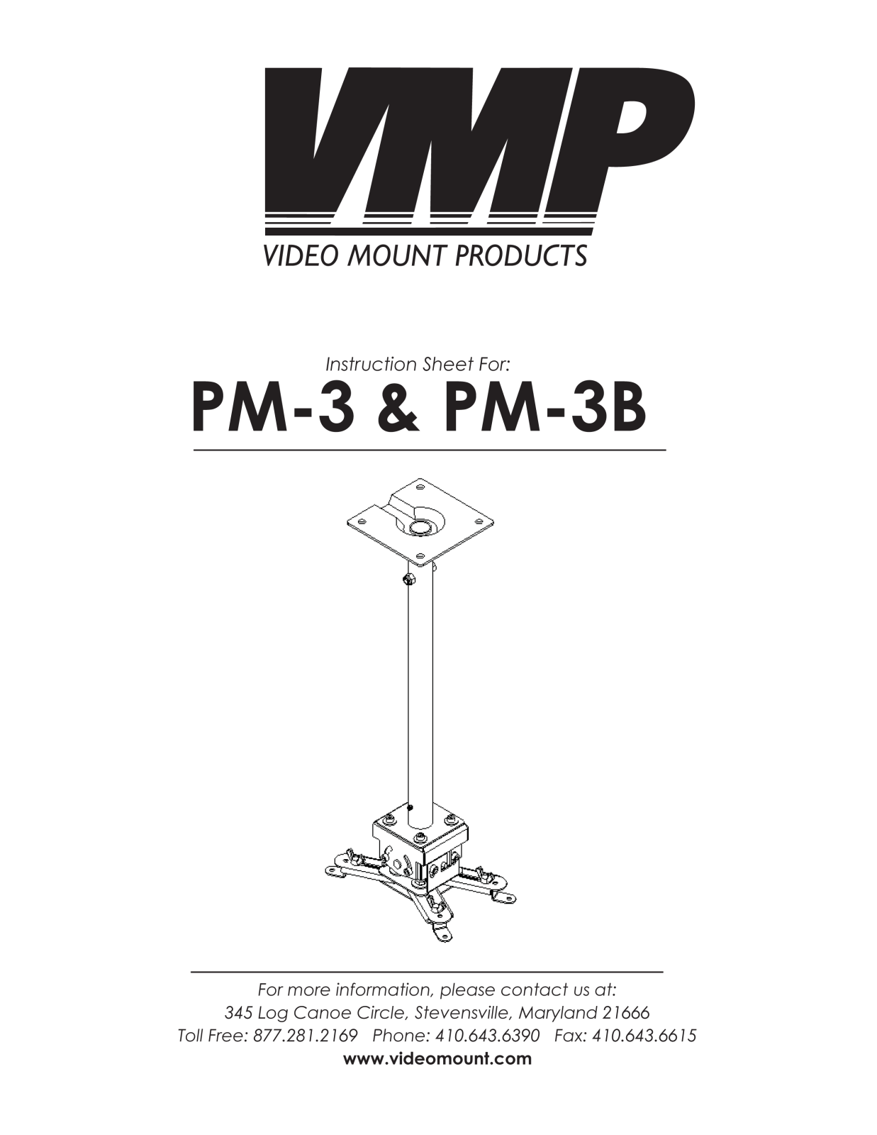 VMP PM-3, PM-3B User guide - ManualMachine.com