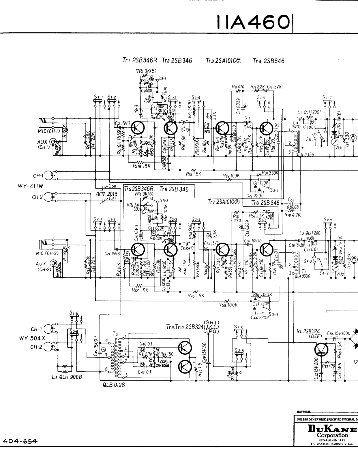 Dukane 11A460 Schematic - ManualMachine.com