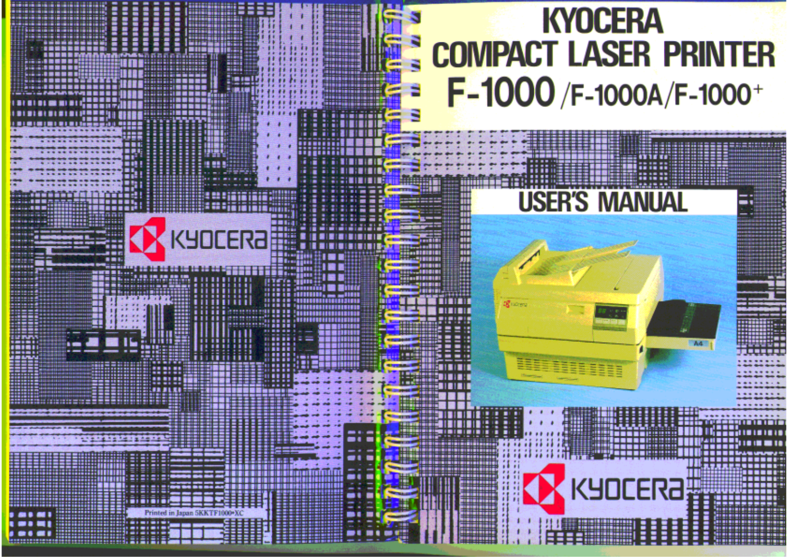 Kyocera F-1000A, F-1000 User Manual