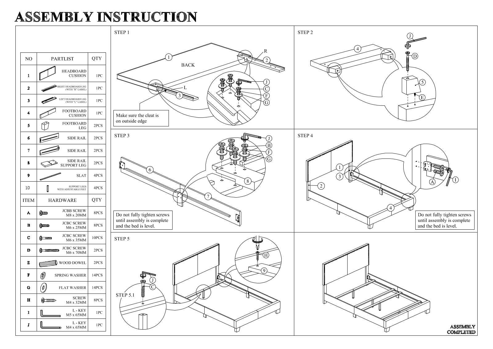 Red Barrel Studio W004566645 Installation & Assembly - ManualMachine.com