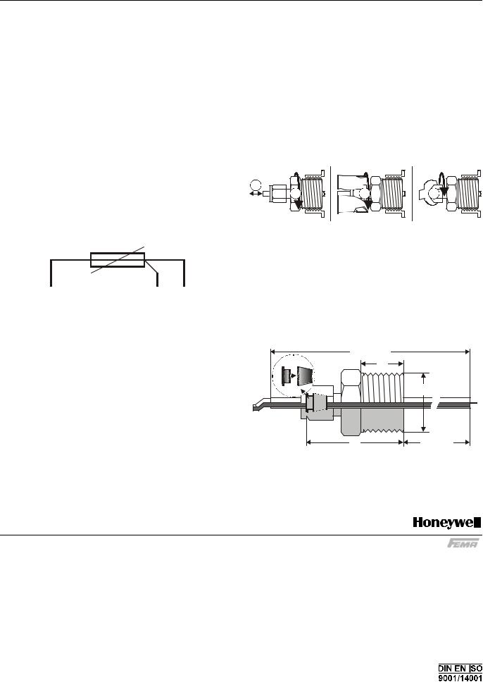 Honeywell STF21-75, STF21-220, STF31-75, STF31-220 PRODUCT DATA AND MOUNTING INSTRUCTIONS