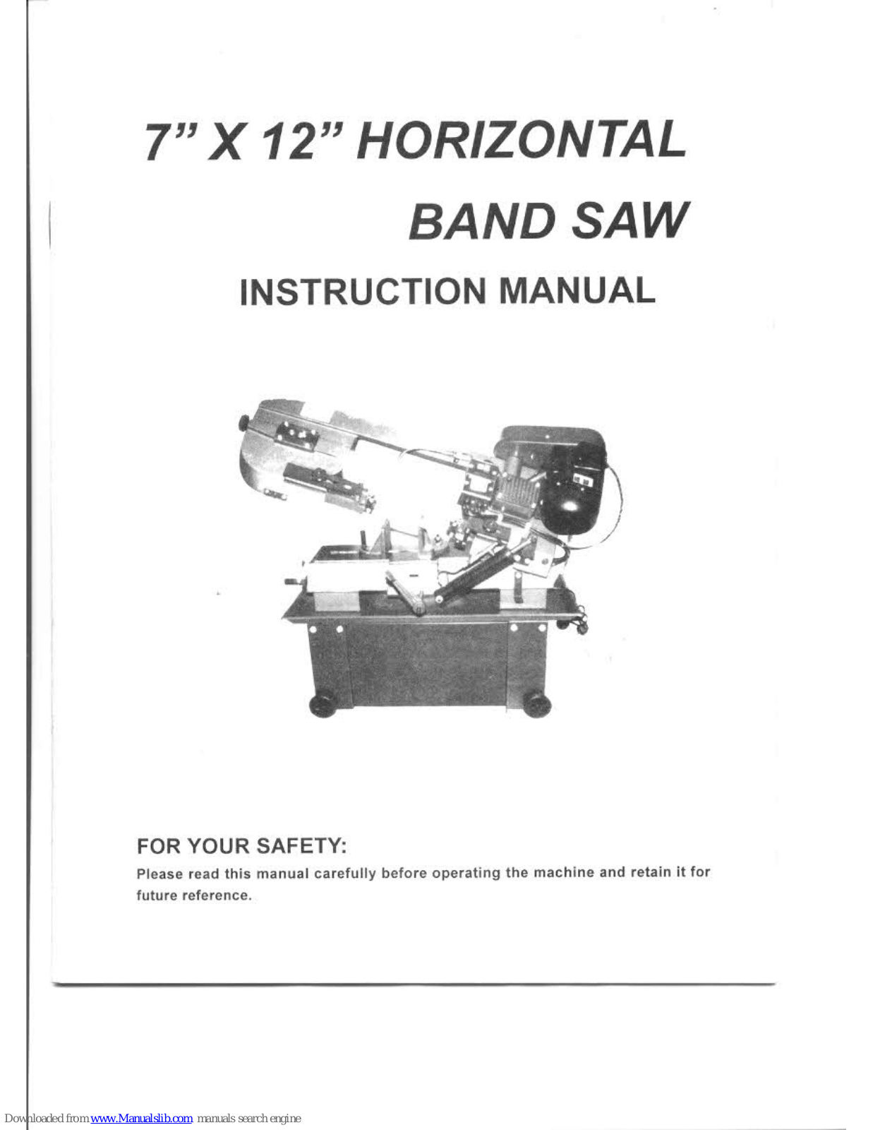 Silverline DC-MBS7 Instruction Manual