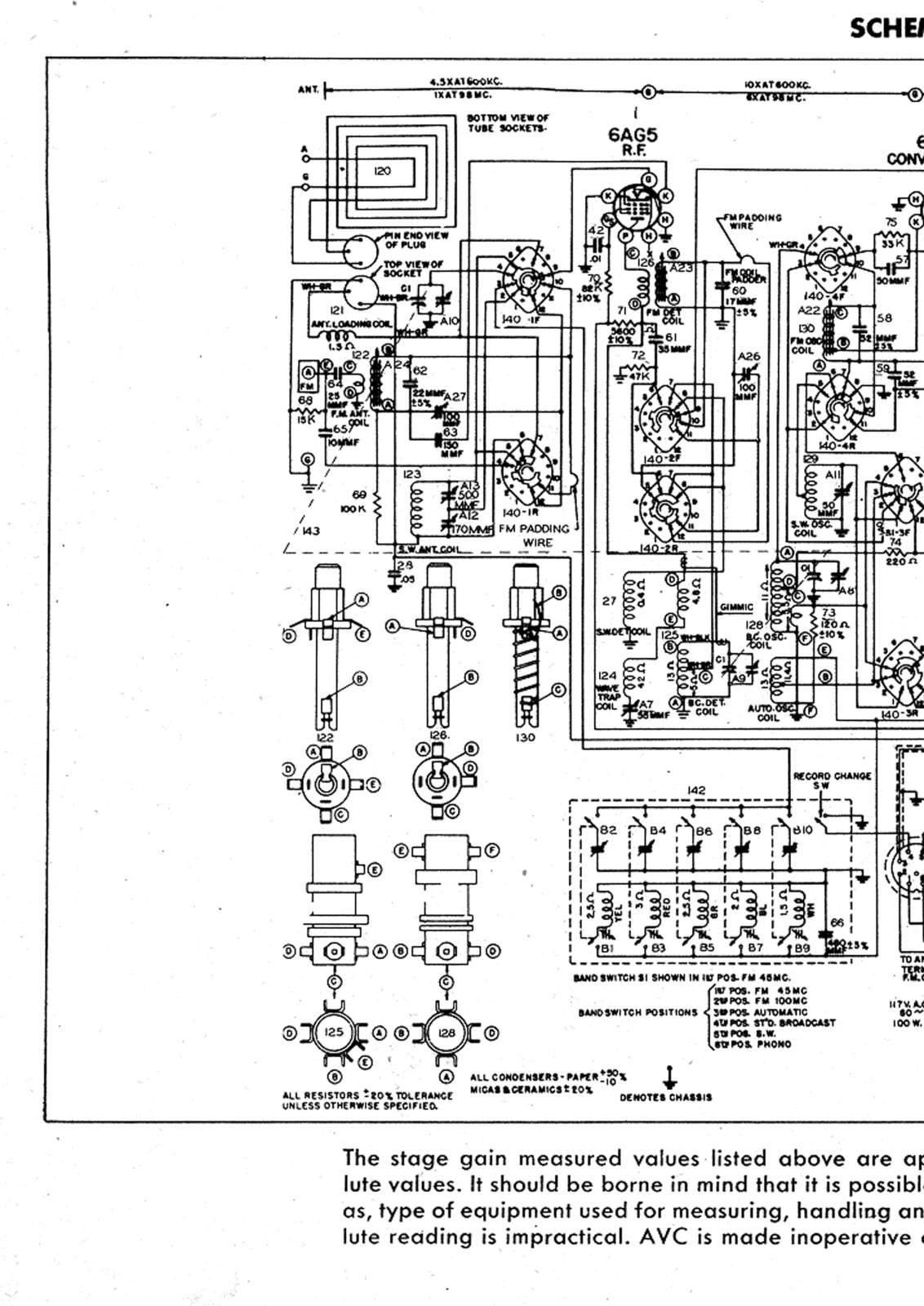 Zenith 12-H-090 Schematic