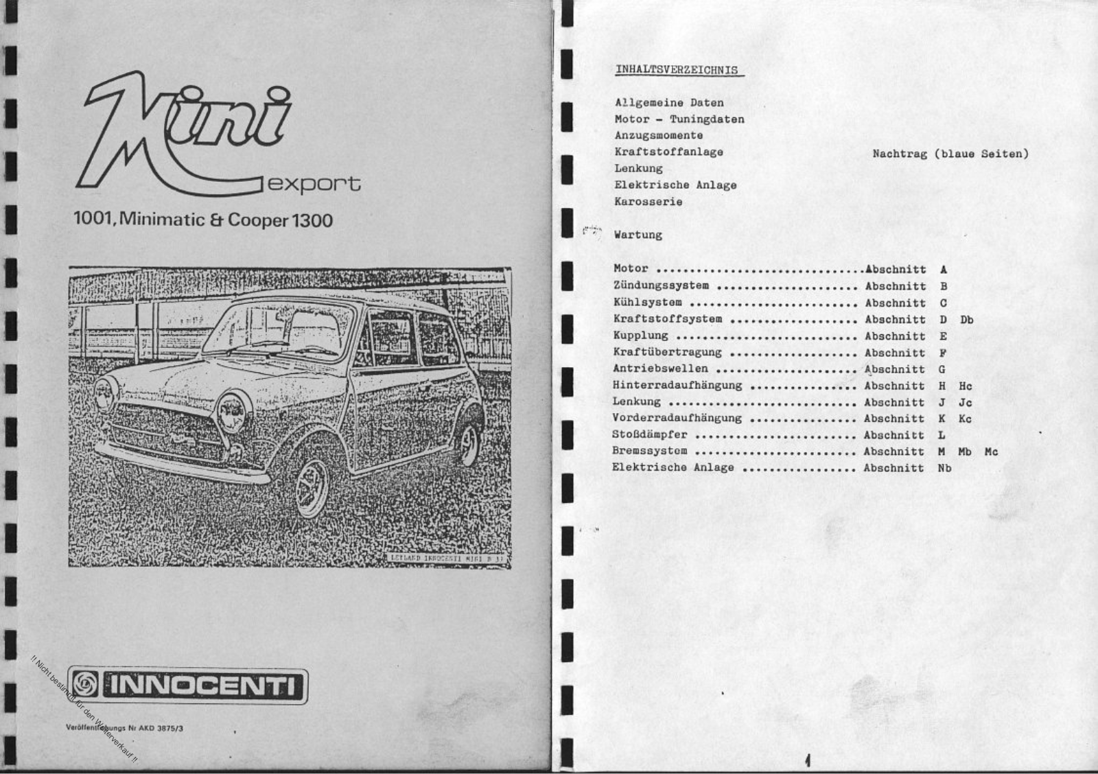 MINI 1300 User Manual