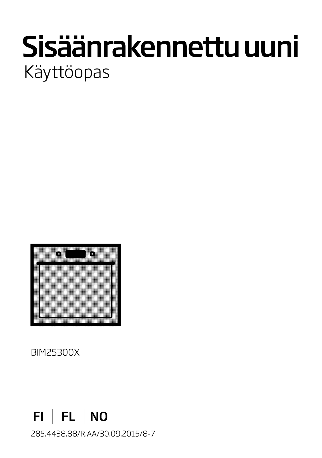 Beko BIM25300X User manual