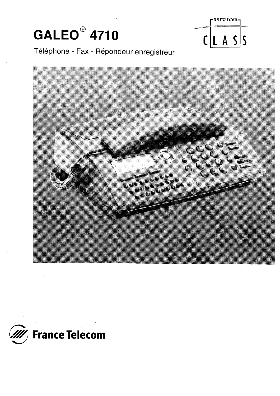 France telecom GALEO 4710 User Manual