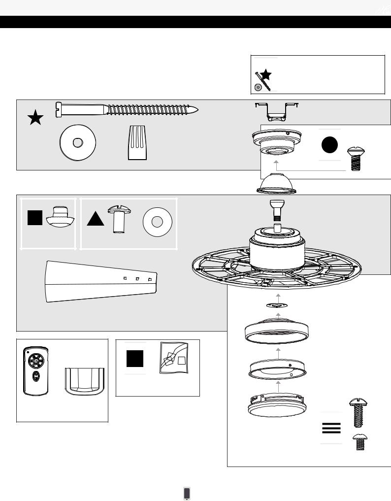 Hunter Fan 50736 Installation Manual