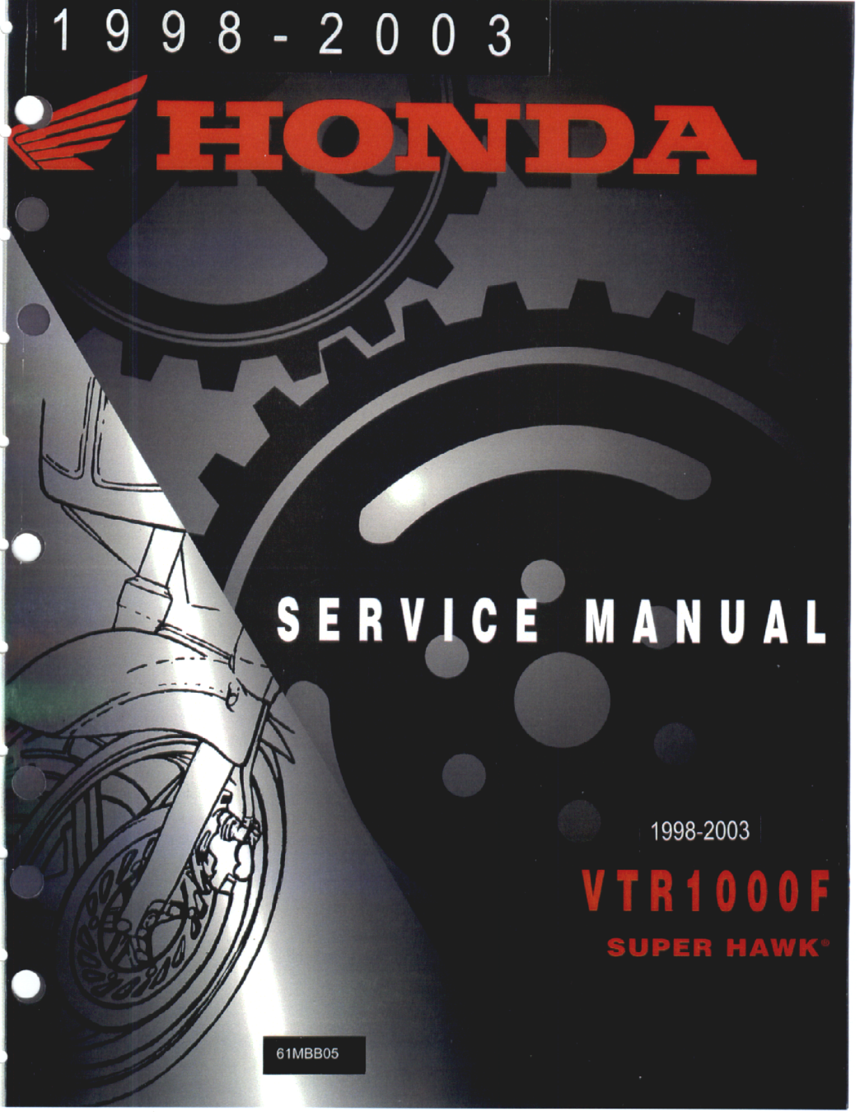 Honda VTR1000F (1998-2003) User Manual