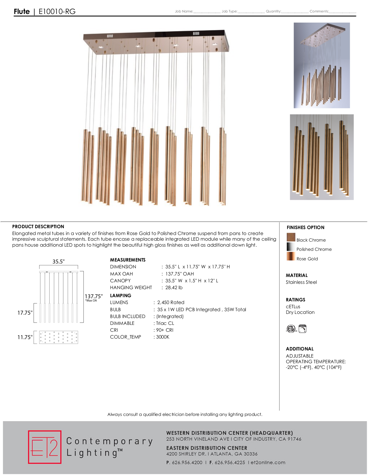 ET2 W004237472 Specifications - ManualMachine.com