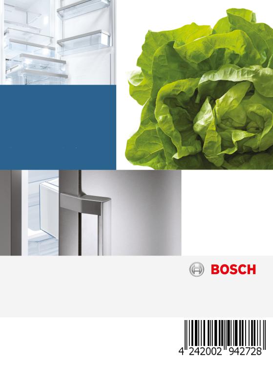 Bosch KGN49XL30 Manual