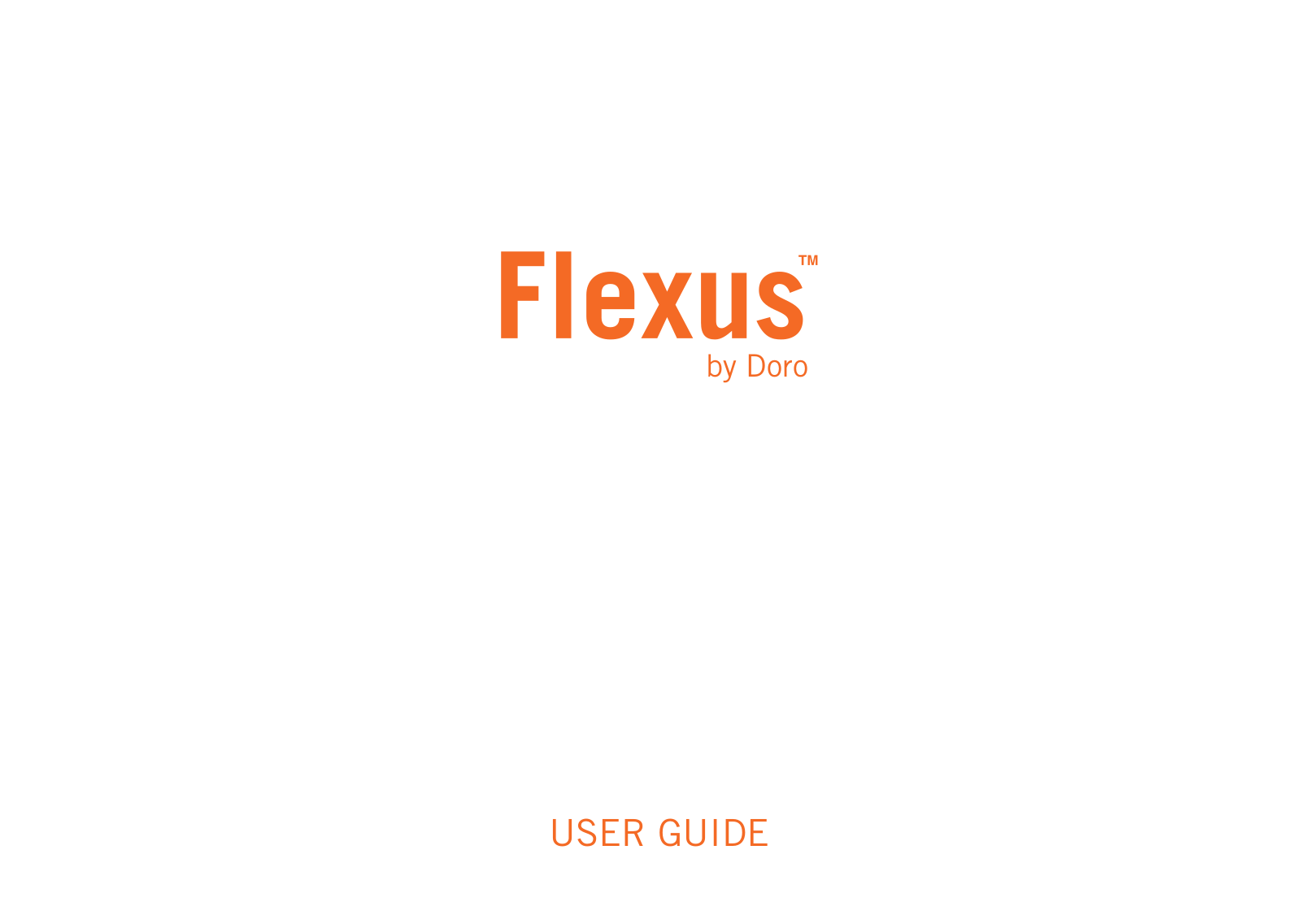 DORO Flexus HS2005 User Manual