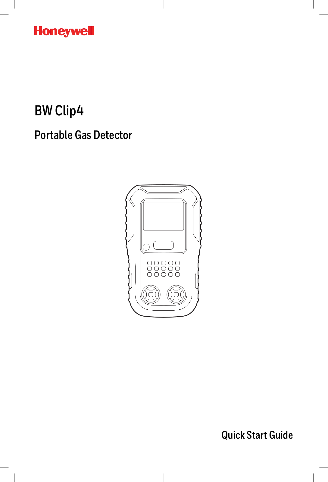 BW Technologies Clip4 Quick Start Guide