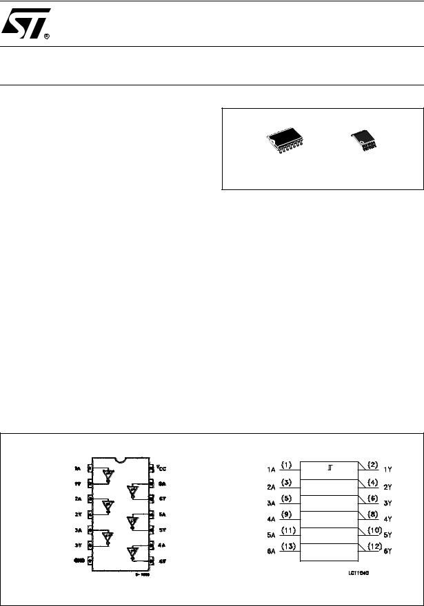 ST 74LVC14A User Manual