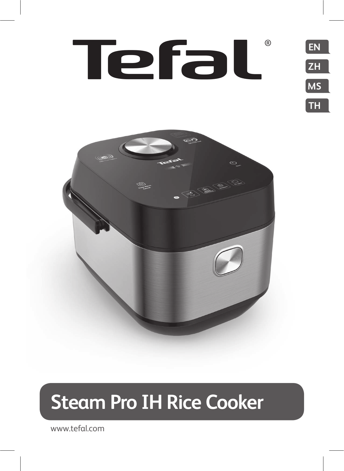 TEFAL Steam Pro IH Rice Cooker User Manual