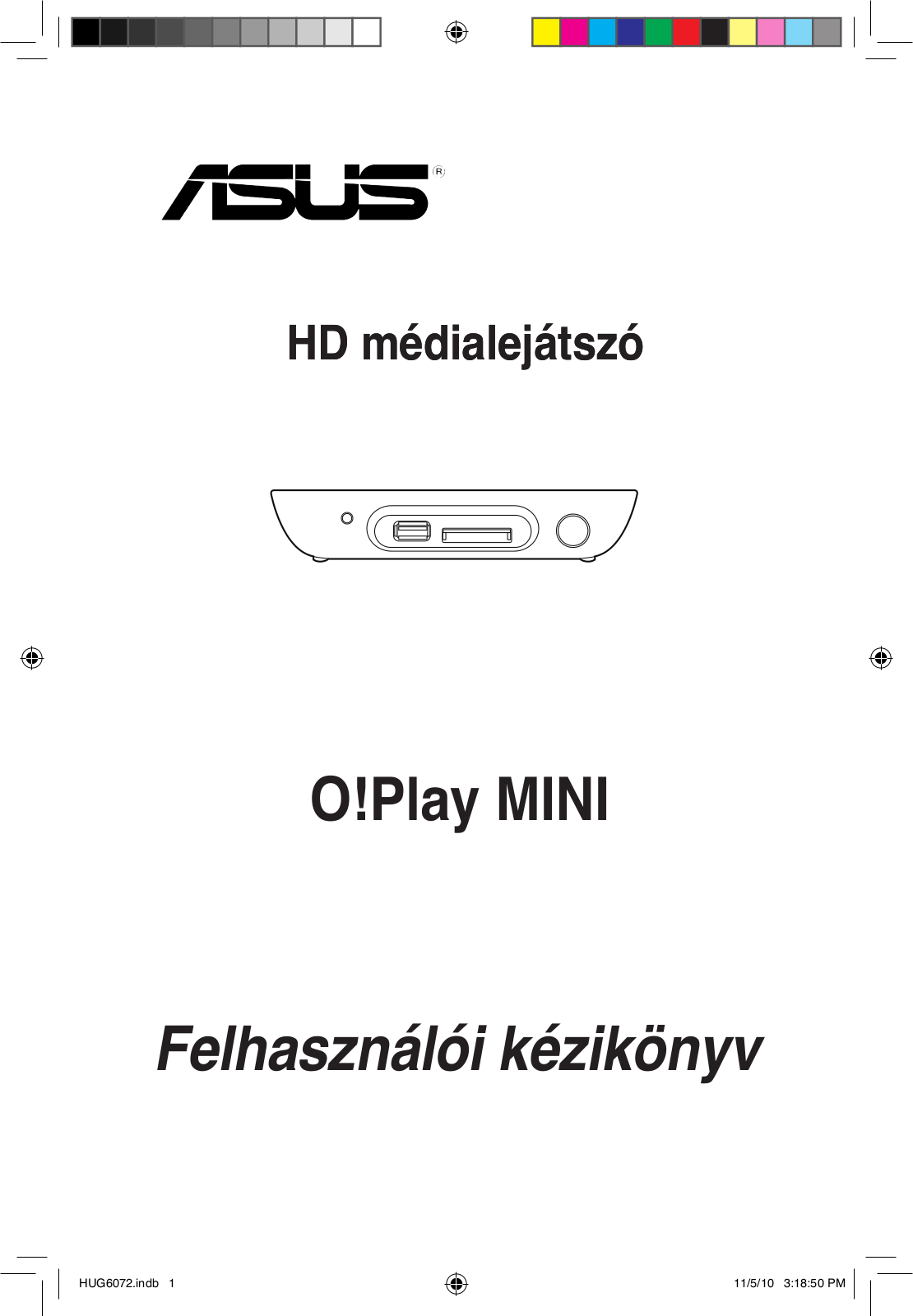 ASUS HU6072 User Manual