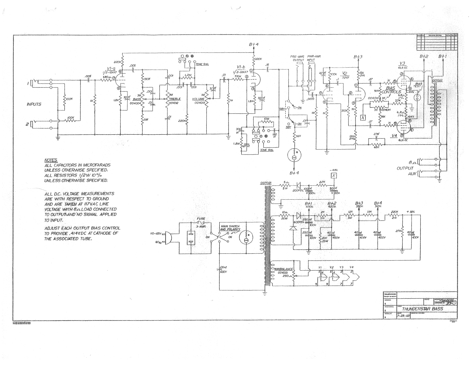 Guild thunderstar schematic