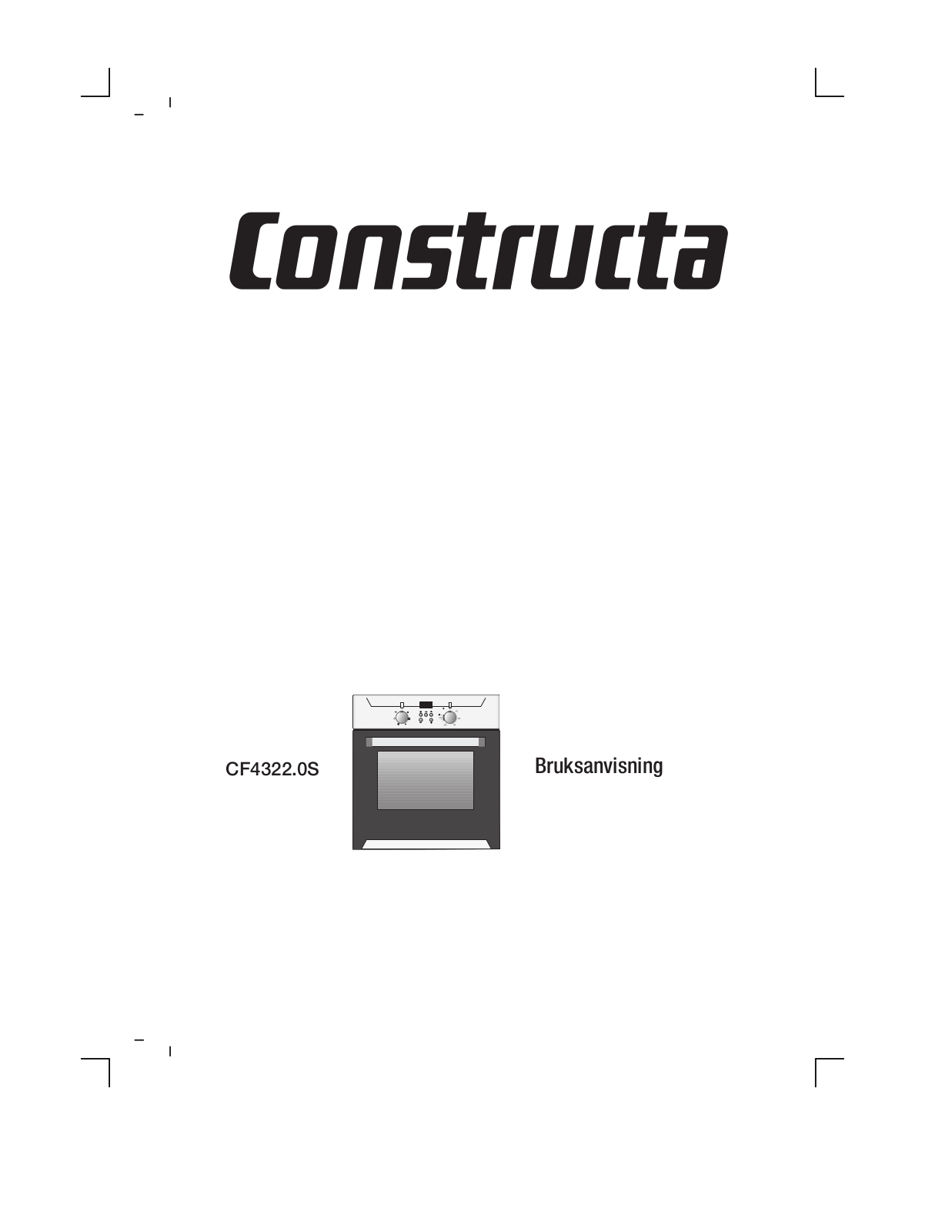 Constructa CF432250S User Manual