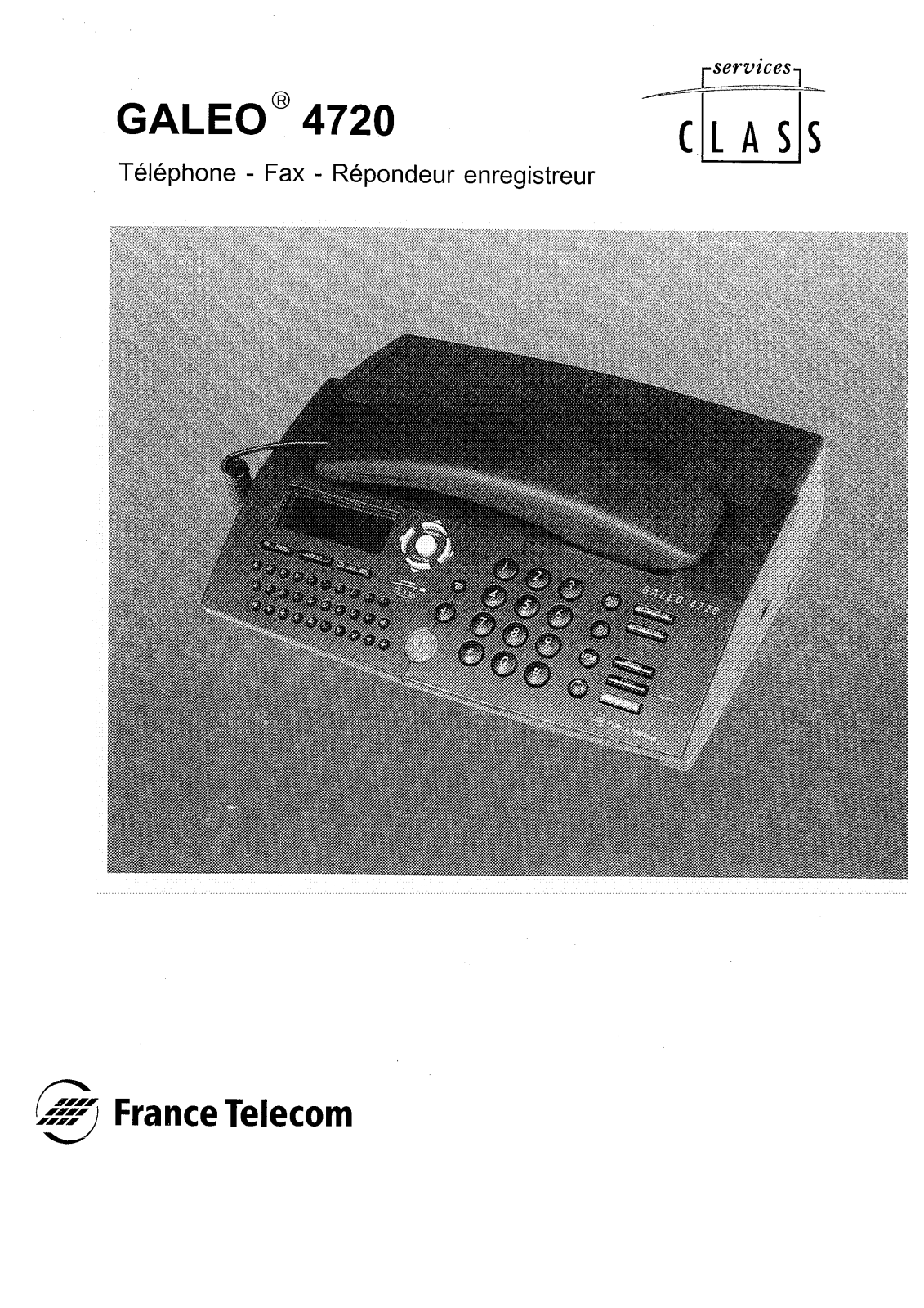 France telecom GALEO 4720 User Manual