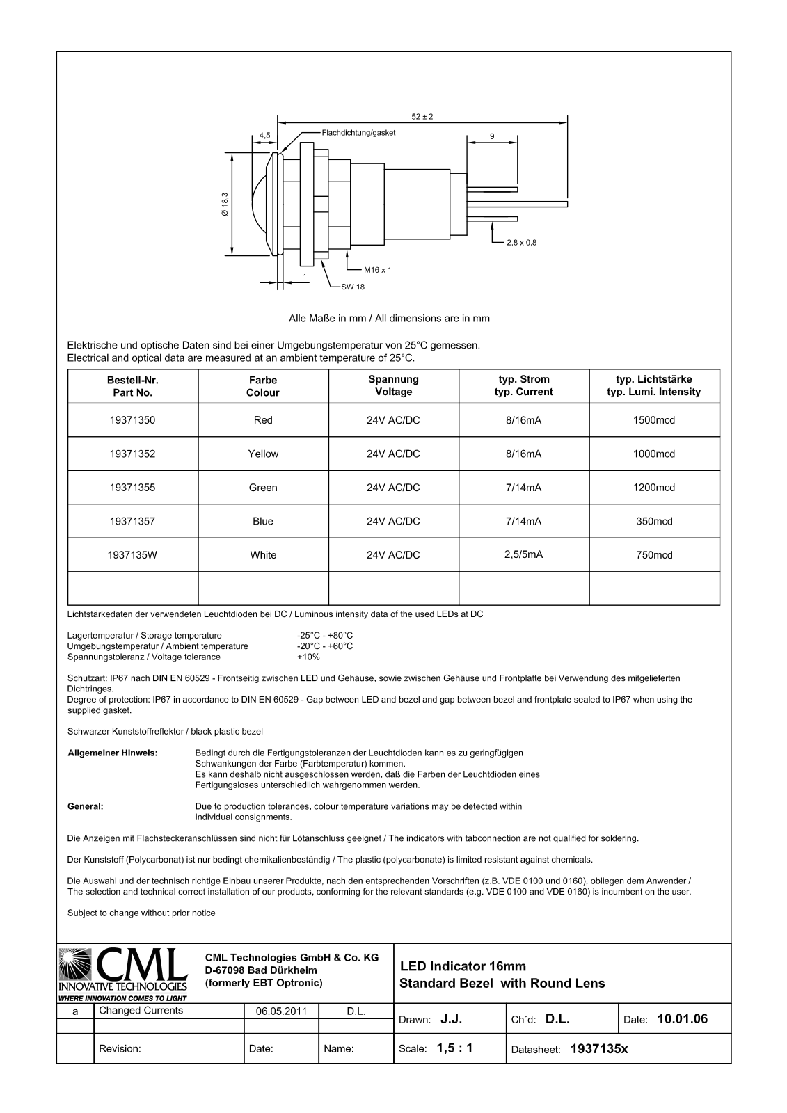 CML TECHNOLOGIES 19371357 Datasheet - ManualMachine.com
