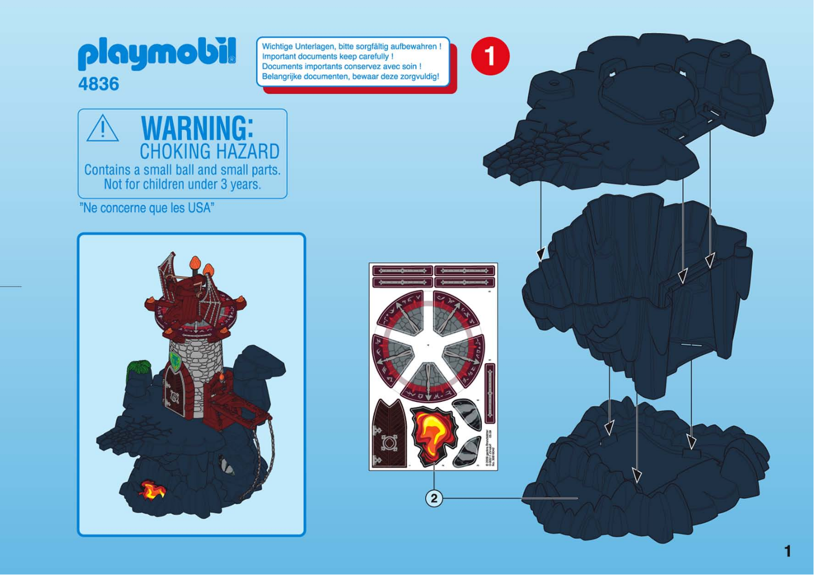 Playmobil 4836 Instructions