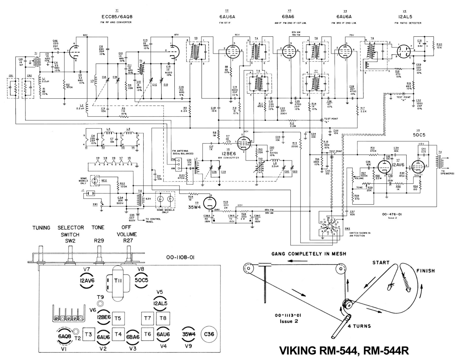 Viking rm544 schematic