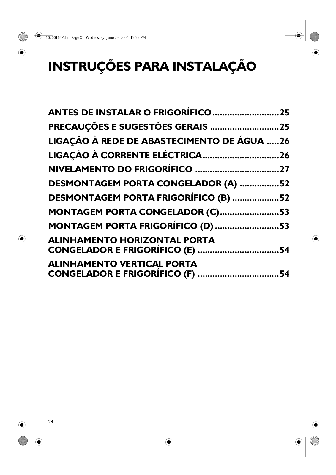 Whirlpool CFS 841 S Installation guide