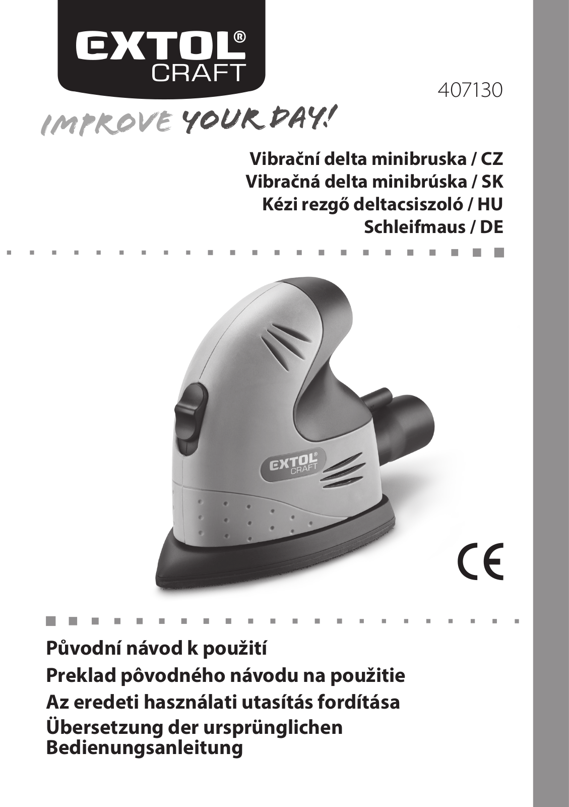 Extol Craft 407130 User guide - ManualMachine.com