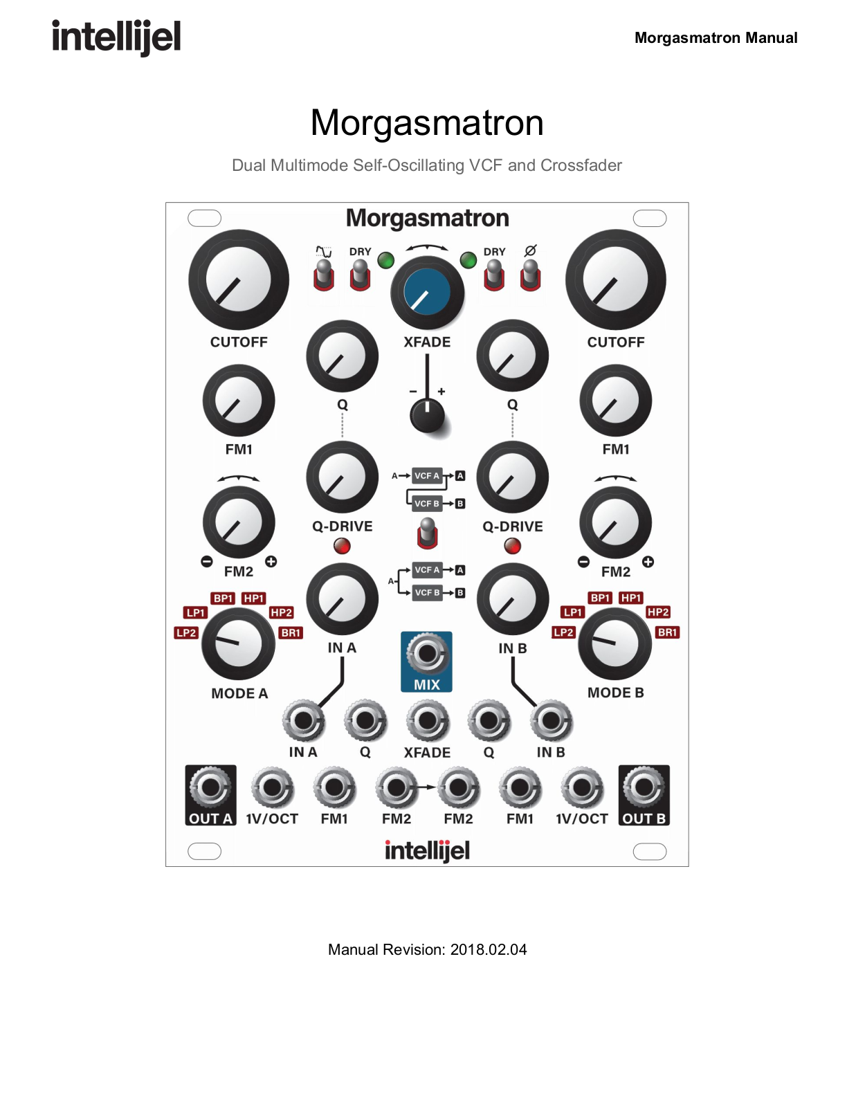 Intellijel Morgasmatron User Manual