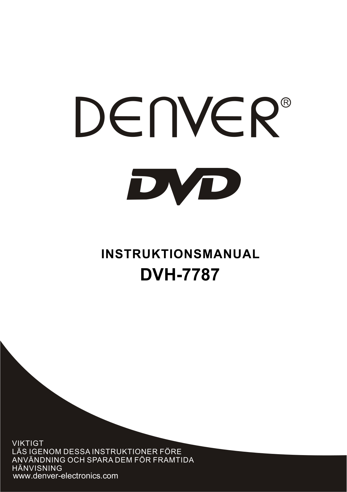 Denver DVH-7787 User guide